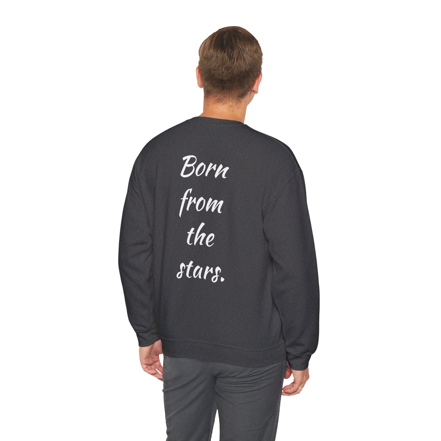 Copy of Unisex Heavy Blend™ Crewneck Sweatshirt - "Born from the Stars" - Cozy, Inspirational & Stylish