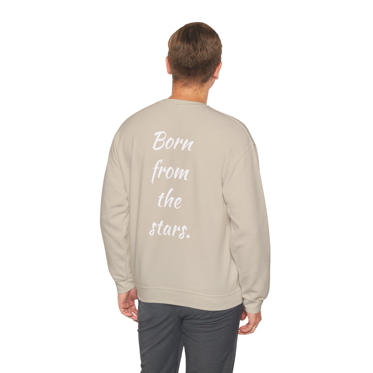 Copy of Unisex Heavy Blend™ Crewneck Sweatshirt - "Born from the Stars" - Cozy, Inspirational & Stylish