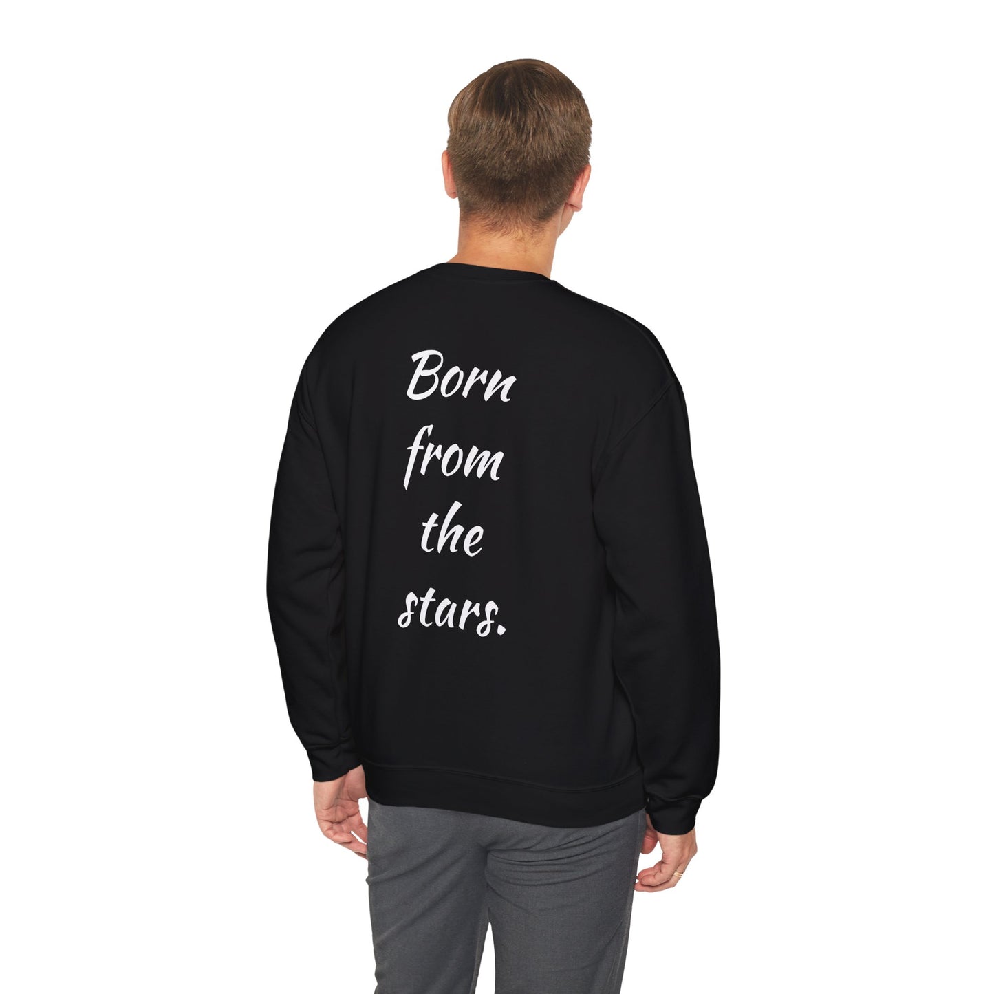 Copy of Unisex Heavy Blend™ Crewneck Sweatshirt - "Born from the Stars" - Cozy, Inspirational & Stylish